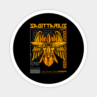 Sagittarius Aiolos Saint Seiya Futuristic Armor Magnet